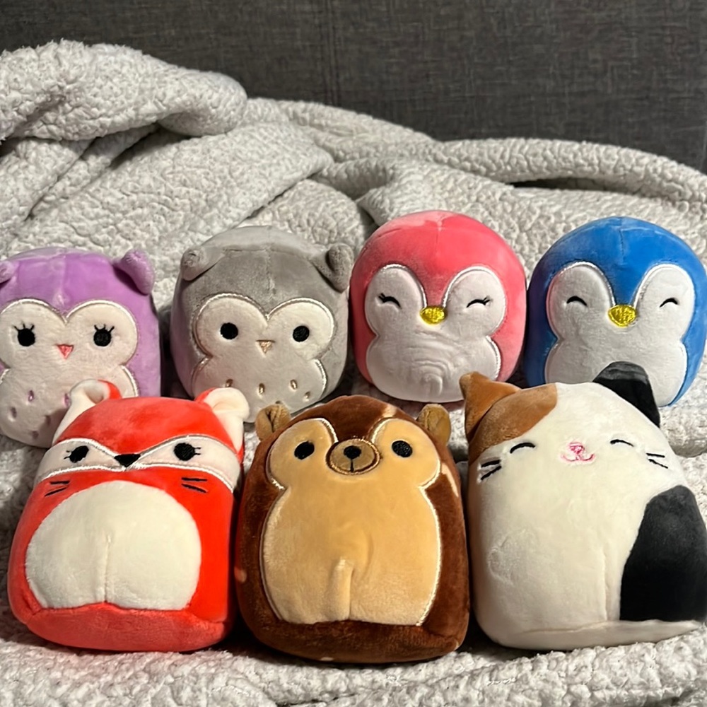 Squishmallow (3 in'' each)